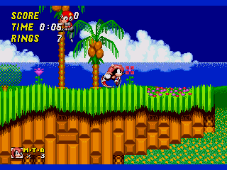 Mighty the Armadillo in Sonic the Hedgehog 2 (Genesis) - Longplay