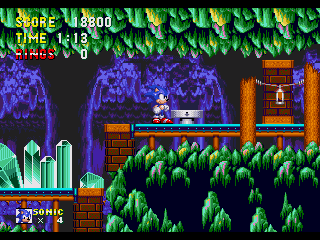 SHADOW THE HEDGEHOG IN SONIC 2 (ROM Hack) 