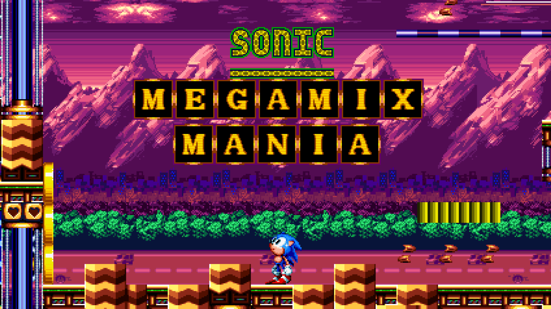 SHUGAMES !: Sonic Megamix, um belo hack do ouriço !