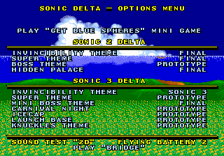  Hacks - Sonic 2 Early Prototype Green Hill Zone Fix