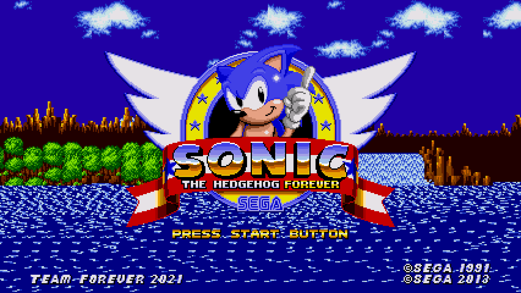 American Sonic 1 Forever [Sonic the Hedgehog Forever] [Mods]