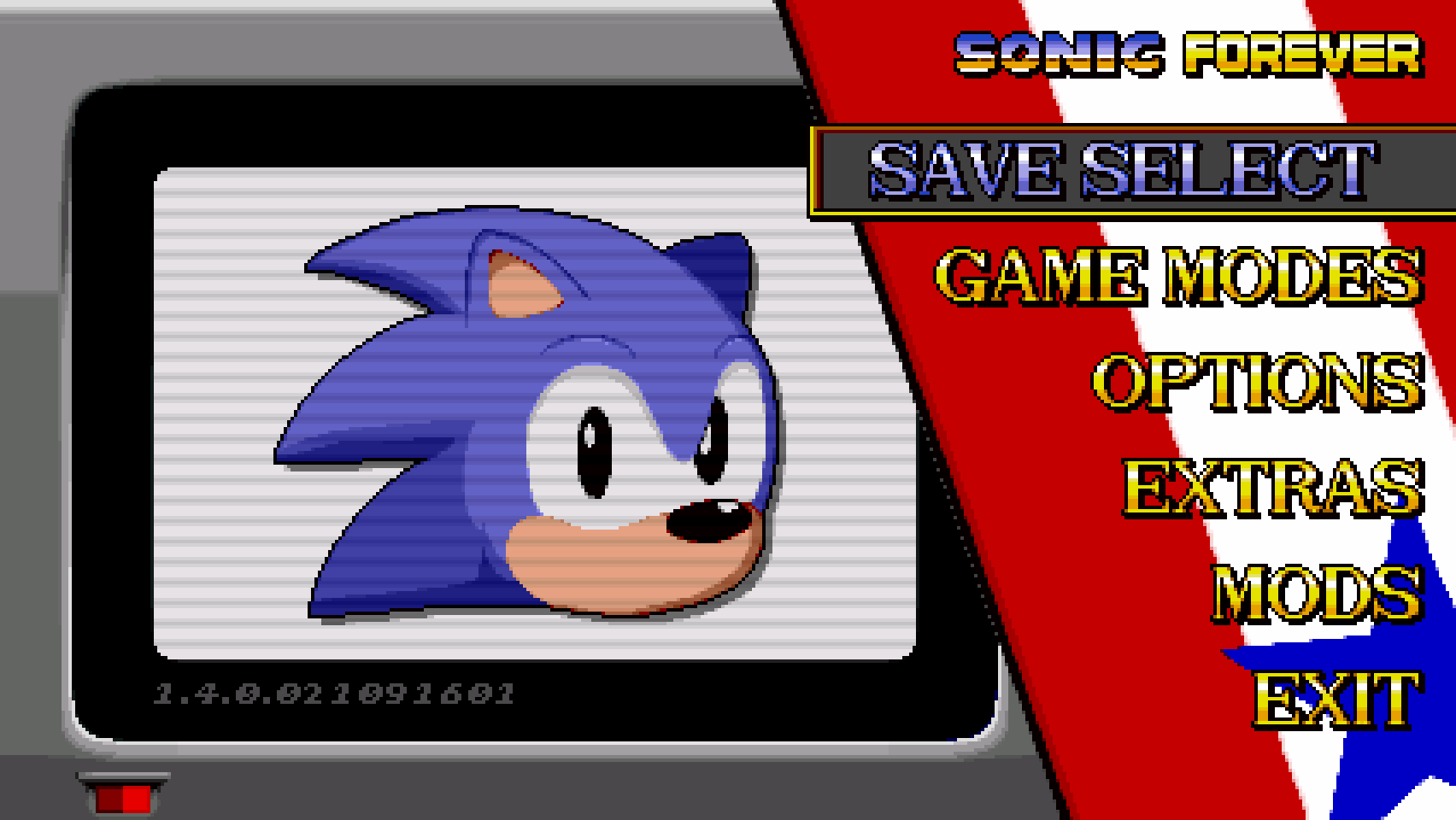 SONIC 1 FOREVER ESTILO MASTER SYSTEM + HYPER SONIC 