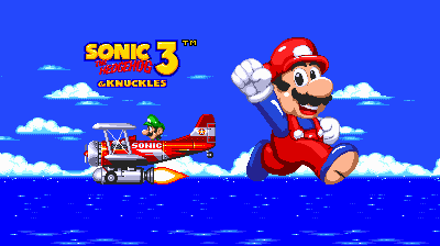 Super Mario in Sonic 3 AIR