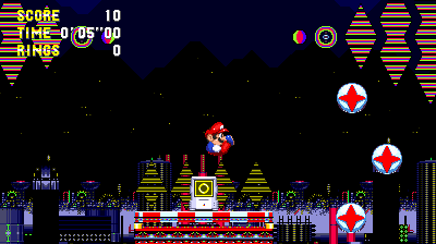 Super Mario in Sonic 3 AIR