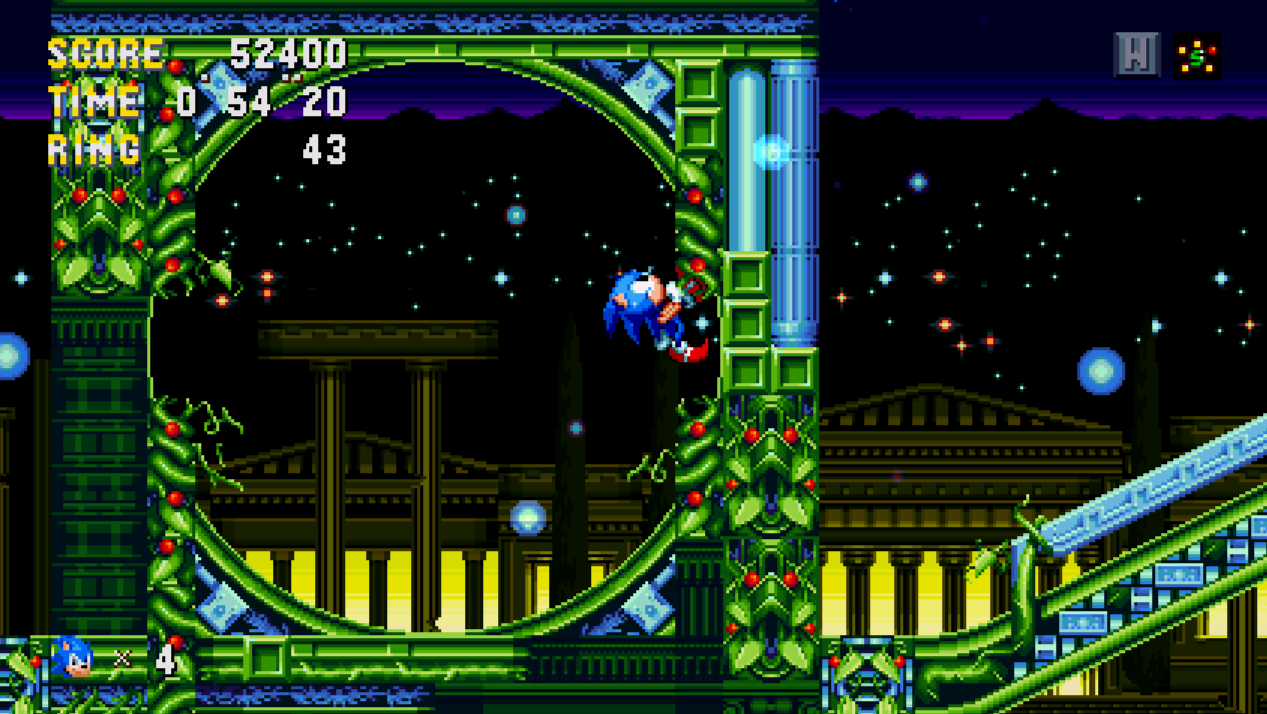 Game Gear - Sonic Blast - Green Hill Zone Act 2 - The Spriters Resource