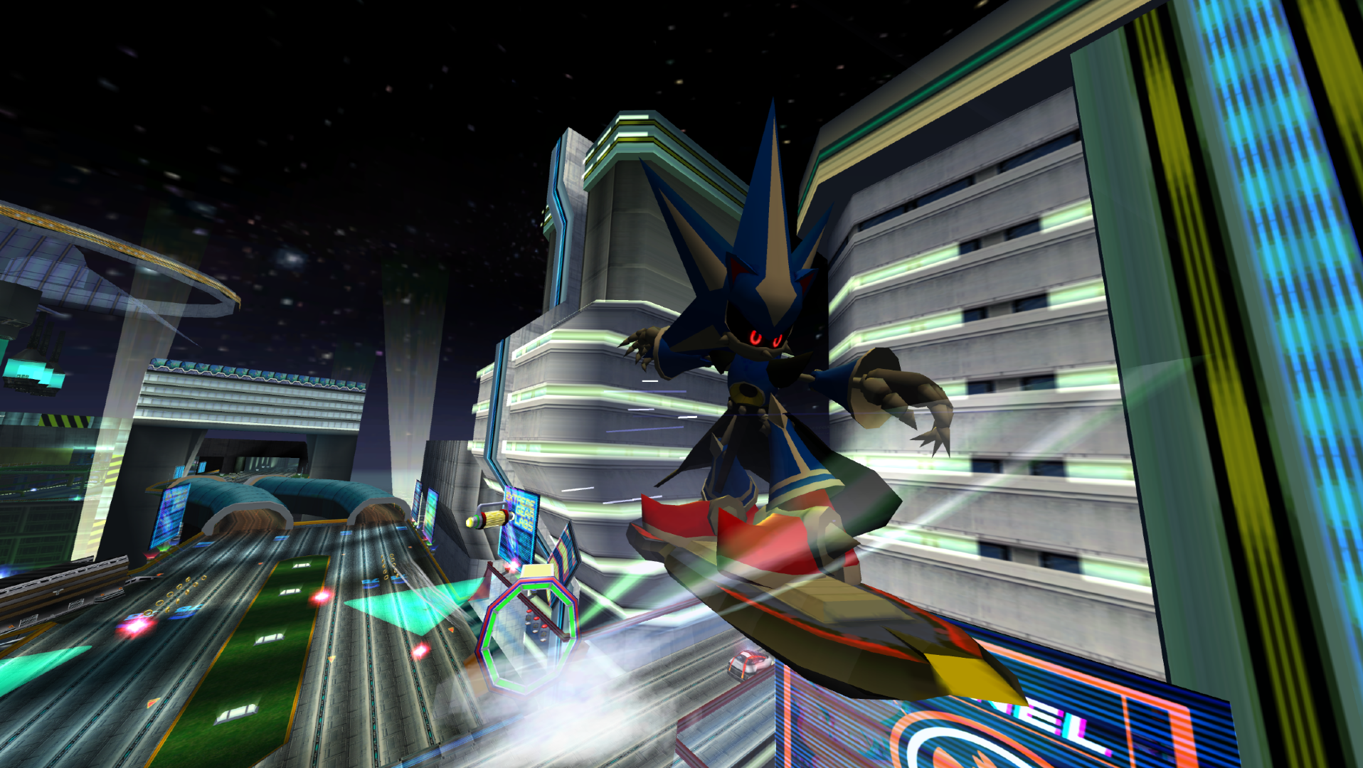 DMG's Dark Sonic [Sonic Riders Zero Gravity] [Mods]