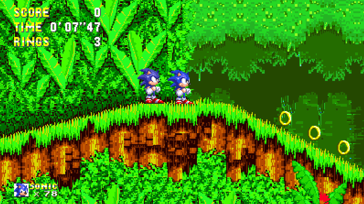 Sonic Hacks ✪ Dark Sonic 3 & Knuckles 