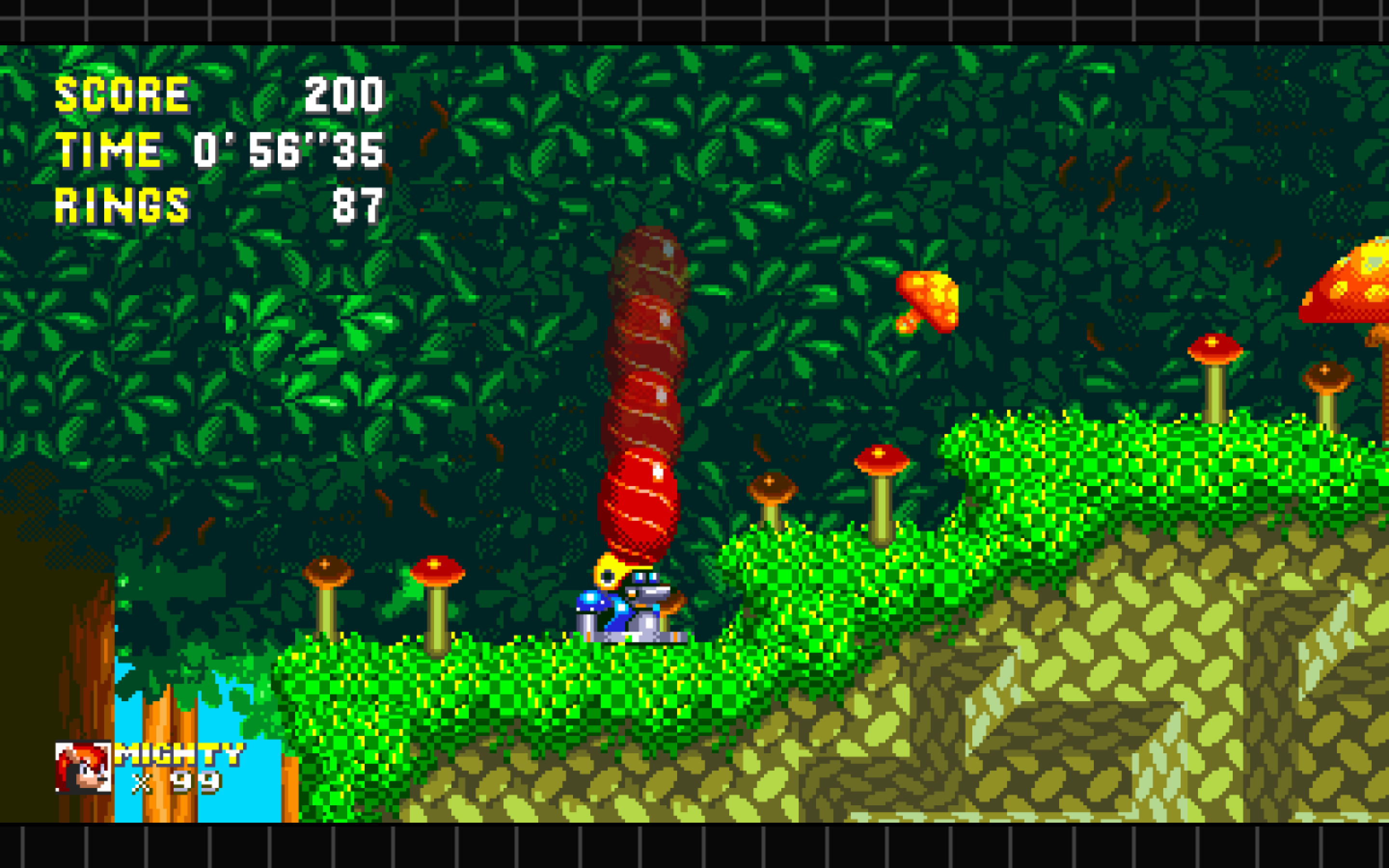 iCloudius on X: @shcontest Extra Slot Mighty - Play through #Sonic3AIR as  Mighty the Armadillo with all of his abilities from Mania and his wall  cling from Knuckles Chaotix. Mighty is his