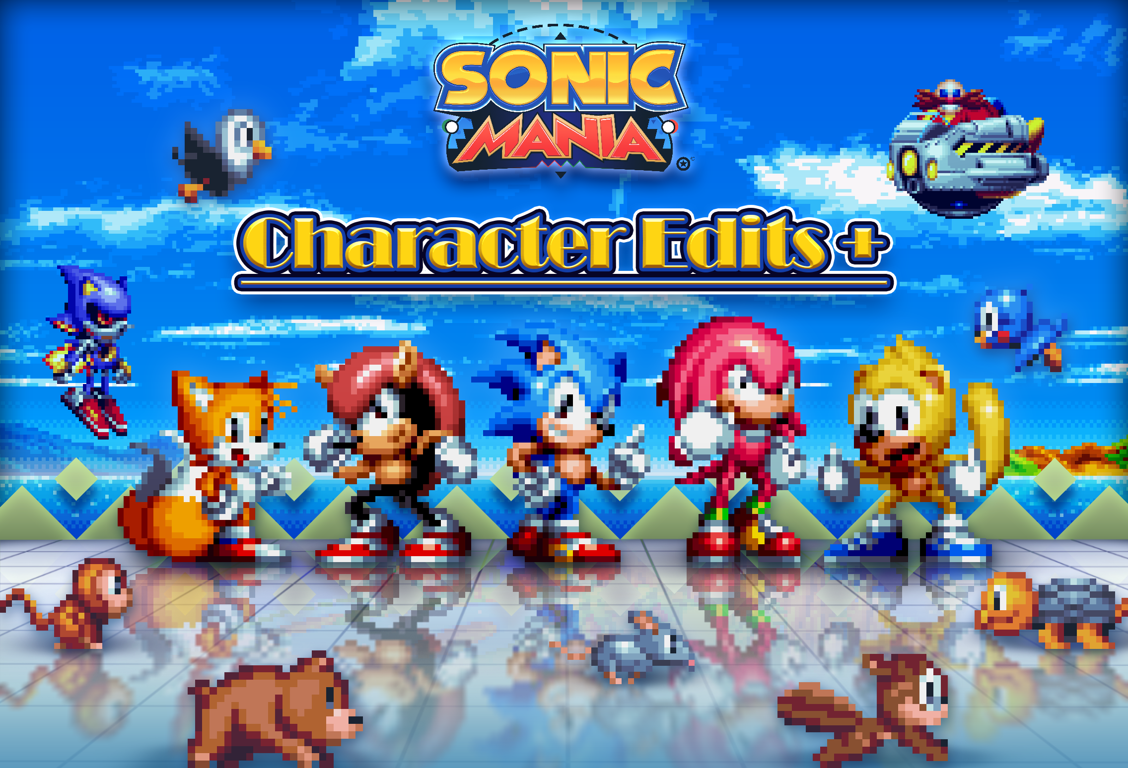 IT'S REAL! Super Tails and Super Knuckles in Sonic Mania 