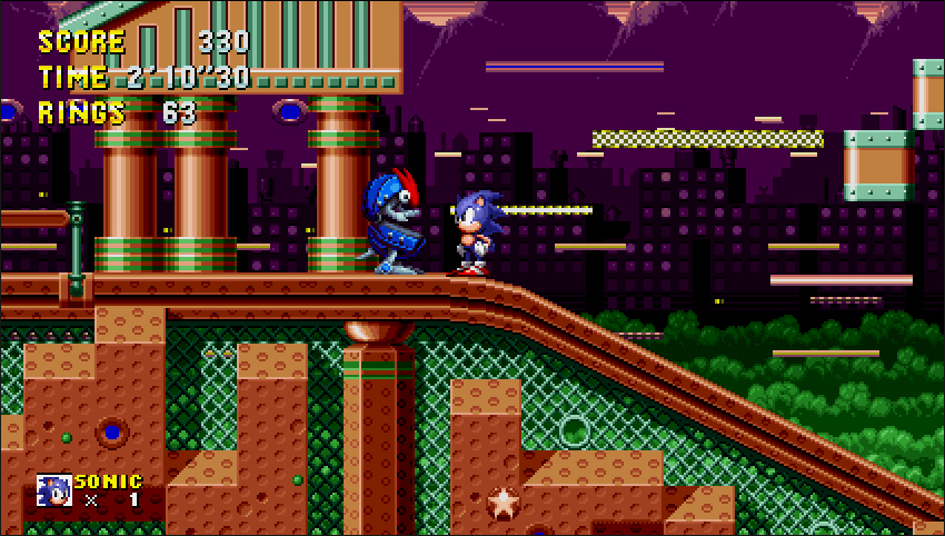 Sonic 1 Forever Visual Overhaul