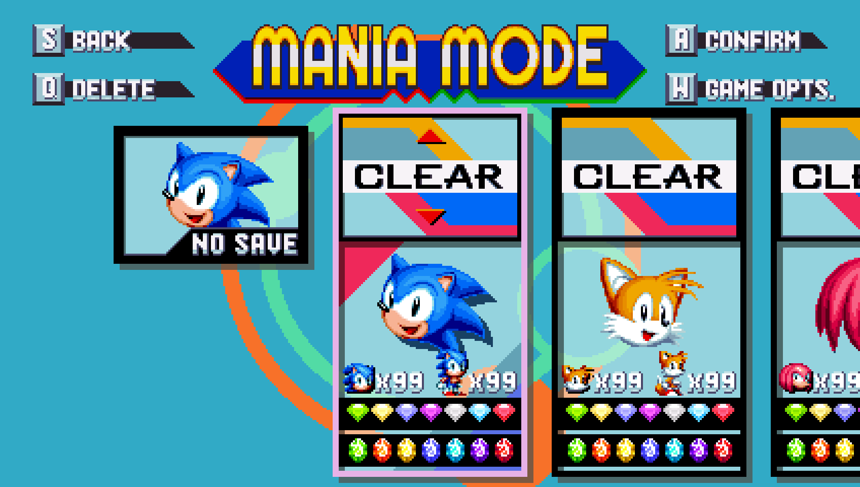 CodenameGamma🏳️‍⚧️ on X: The Sonic Mania Sprites in S3k. all it took was  some code moving sadly the S2 sprites caused crashing. gonna try the S1  sprites for sonic next. #SonicOrgins  /