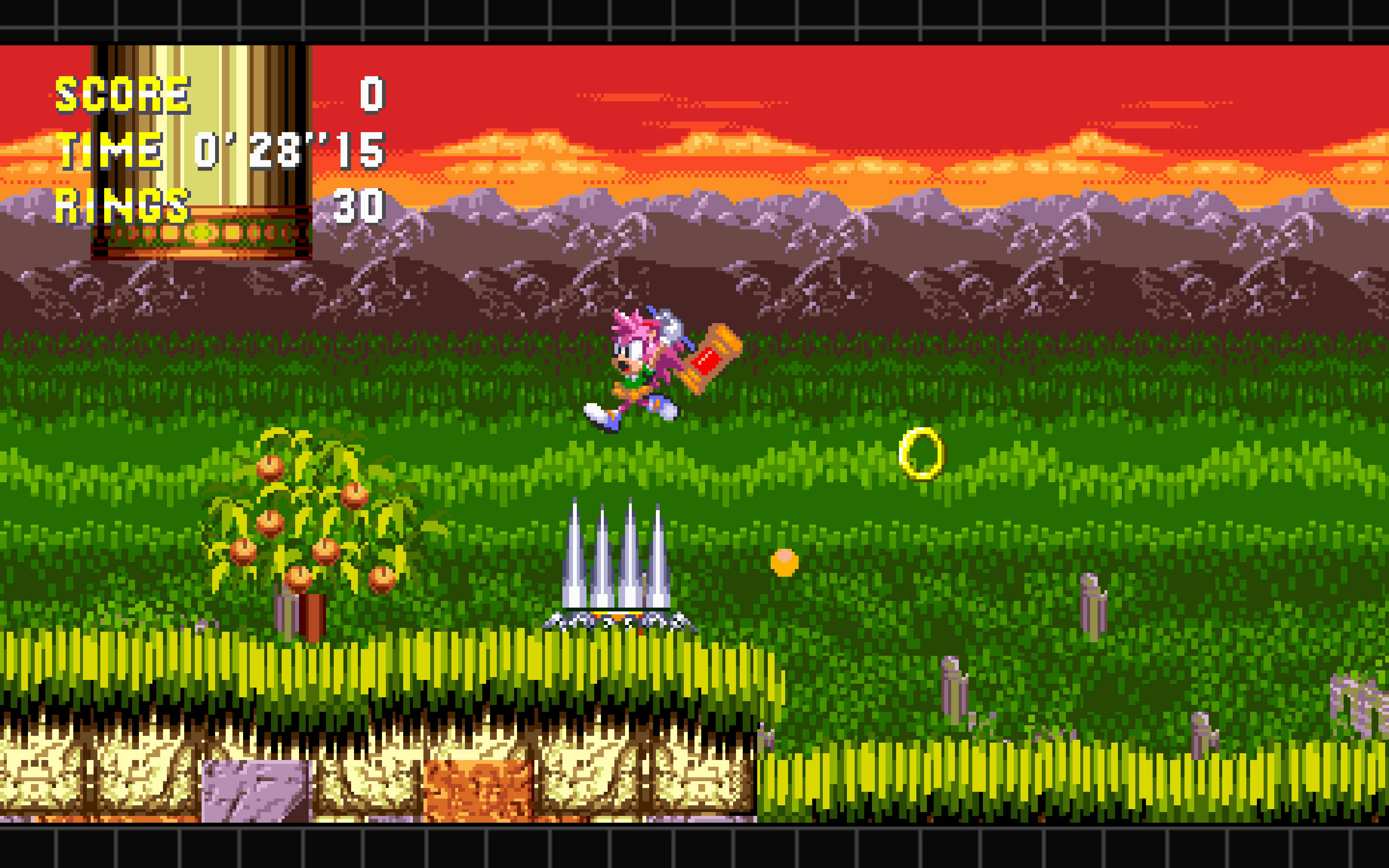 Amy Rose With Custom Super Form [Sonic 3 A.I.R.] [Mods]