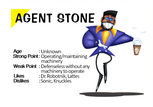 Sonic Hacking Contest :: The SHC2023 Contest :: Agent Stone in Sonic 3  A.I.R. (v0.8) :: By HazelSpooder