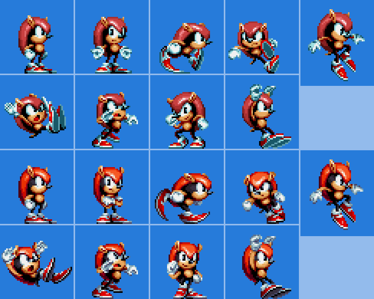 Modified Mighty Sprites [Sonic Mania] [Mods]