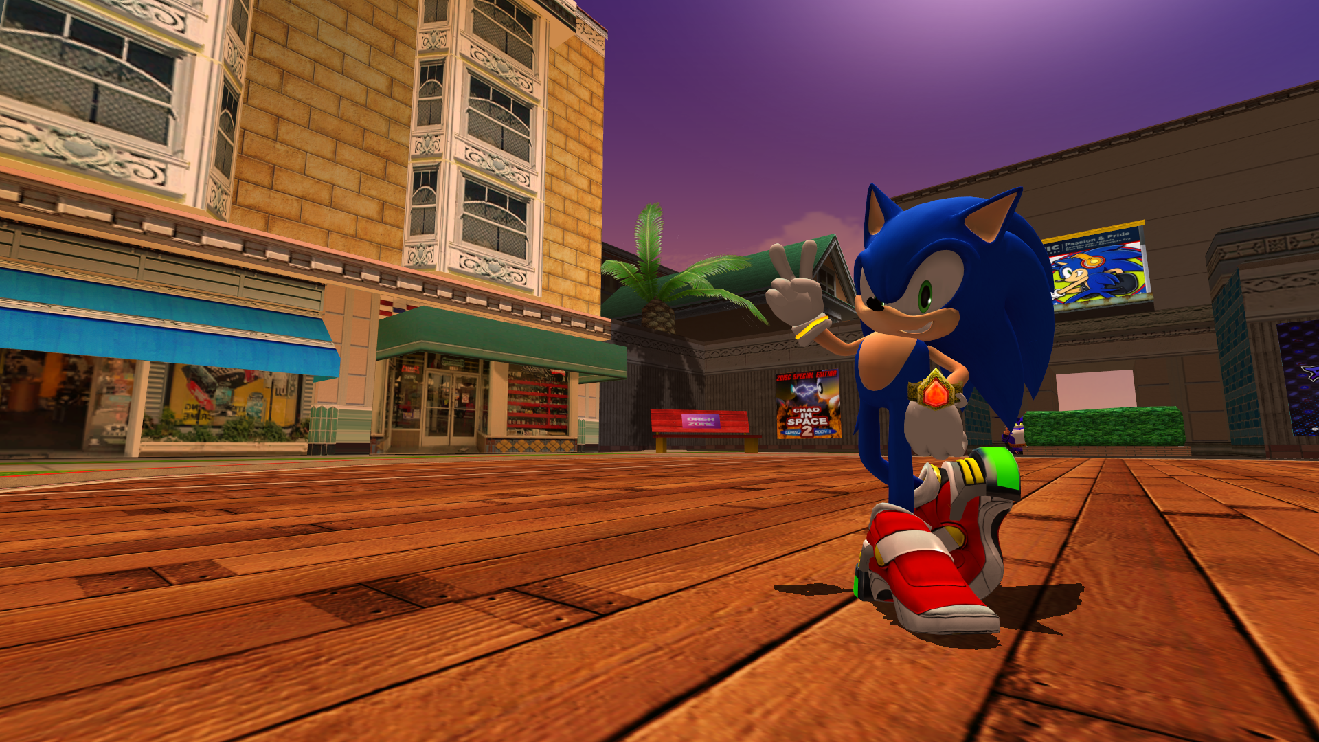 Sonic Adventure 2 - Dark Sonic Mod 