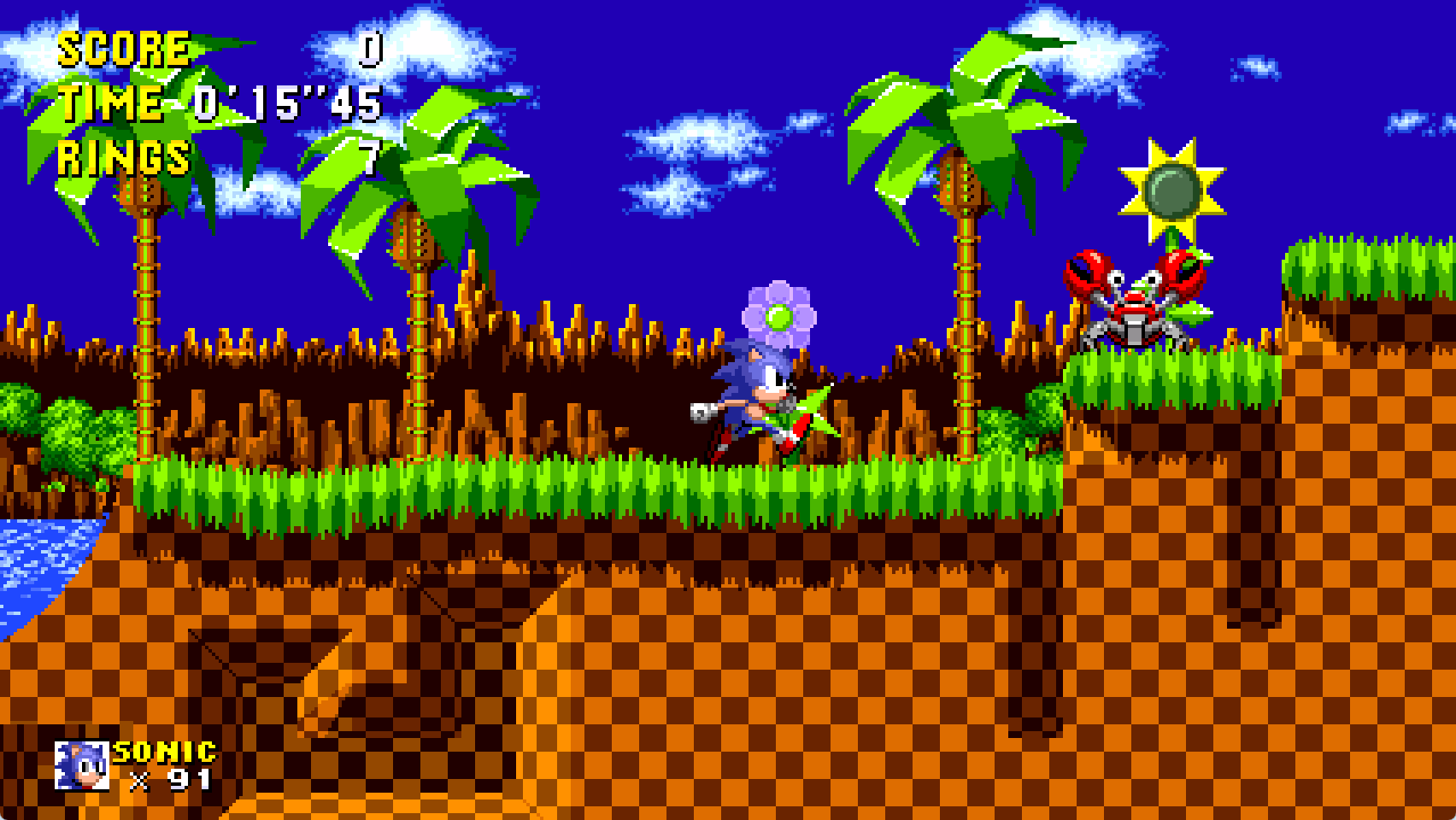 Sonic Forever mod: An Ordinary spring yard zone by