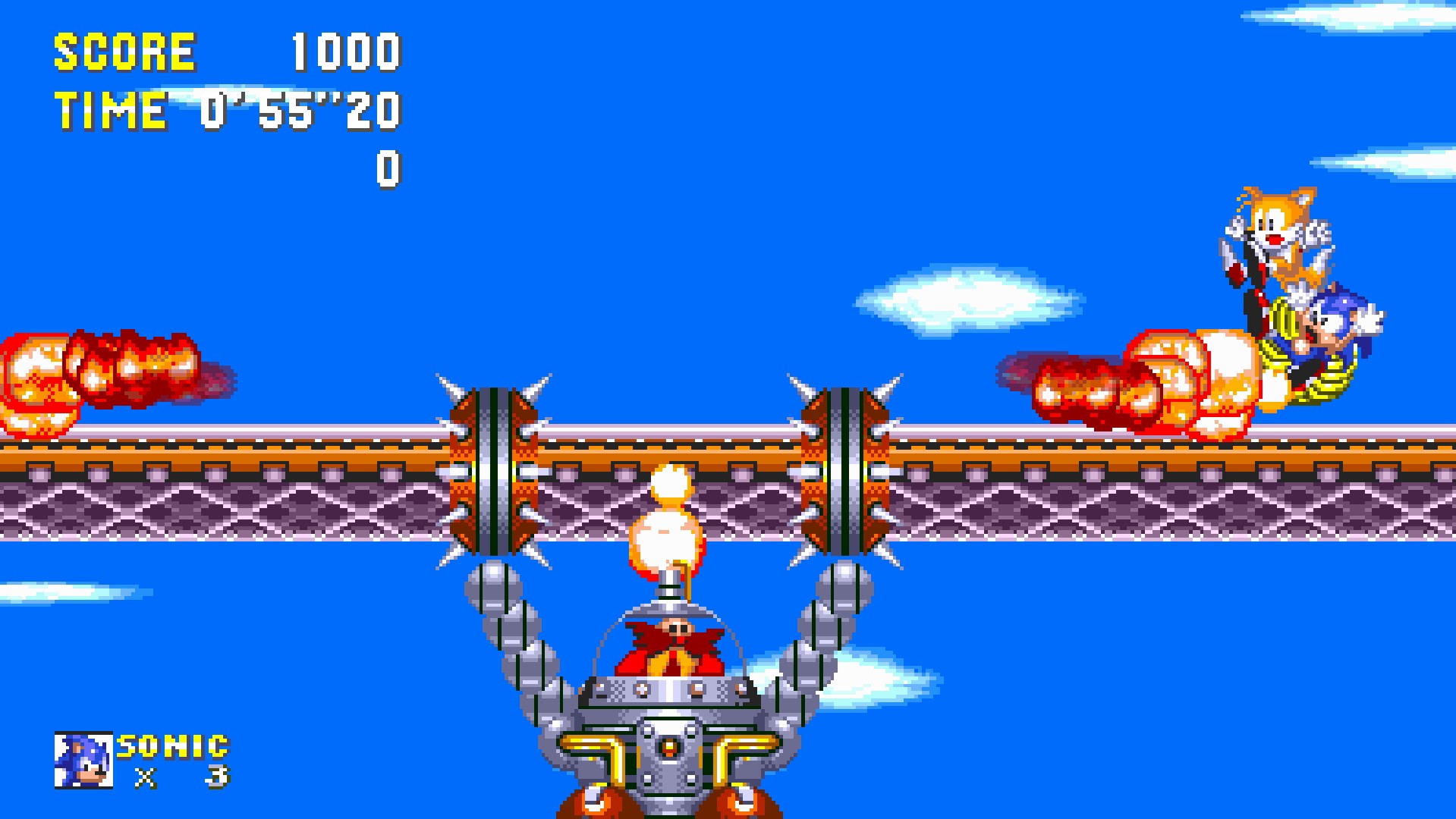 Sonic 3 A.I.R - Harder Mecha Sonic Mod 